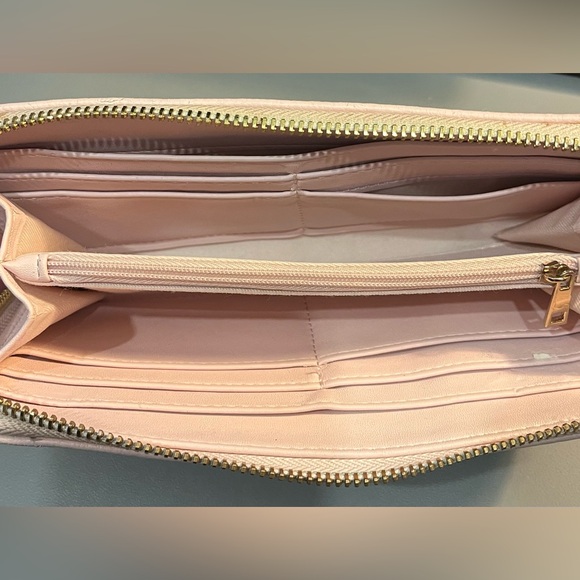 Pastel pink "a new day" wallet - Picture 2 of 4